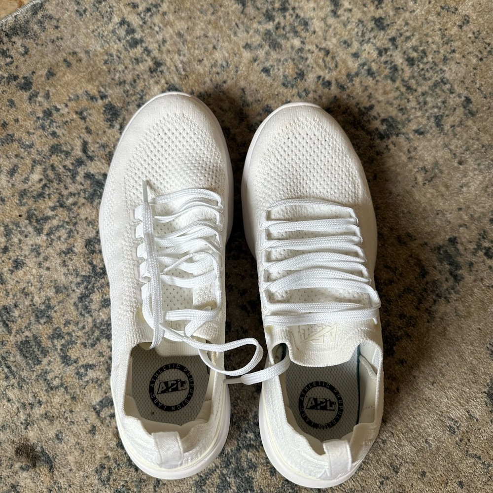 APL White Athletic Shoes